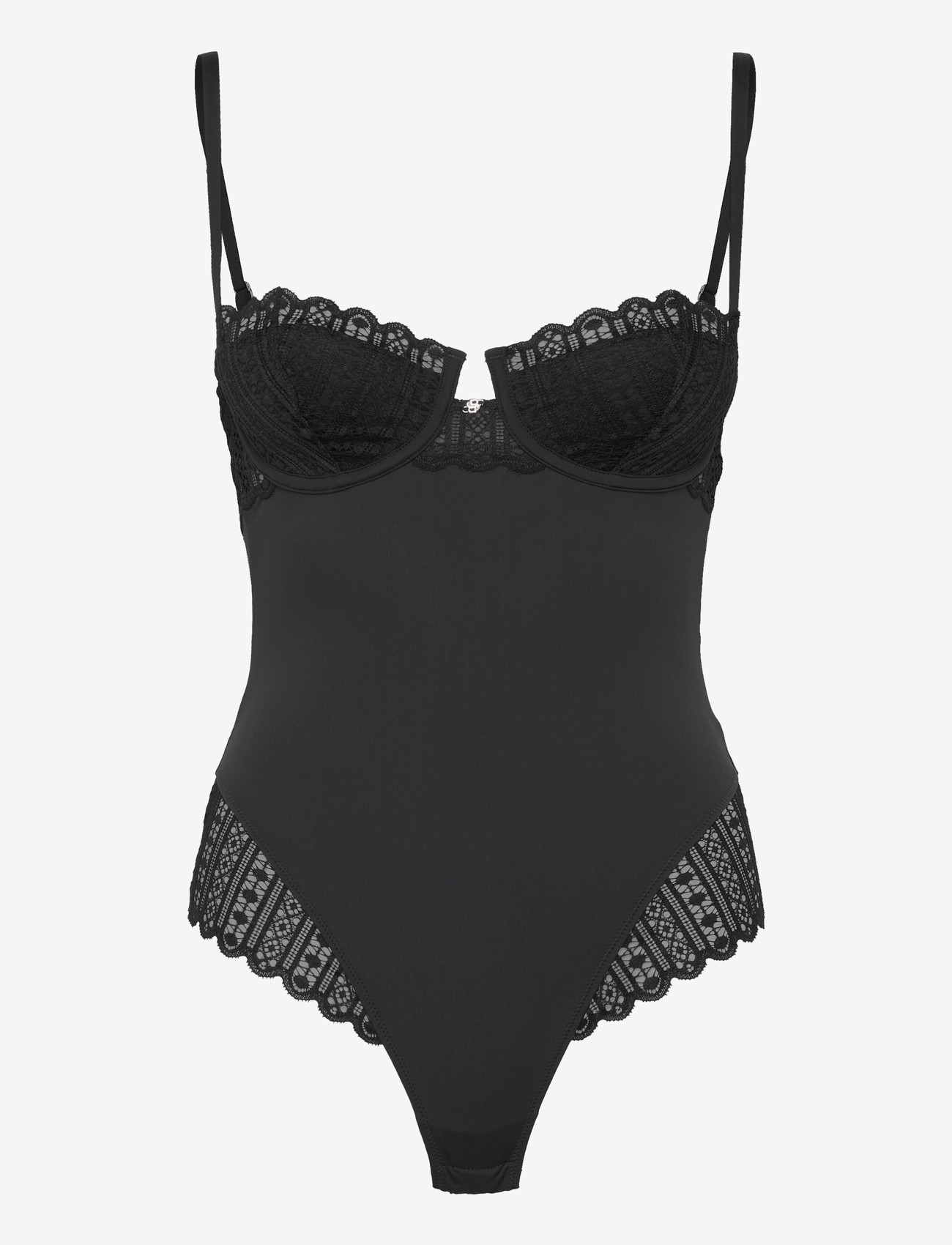 BOSS - BODYSUIT_GUIPURE - besondere anlässe - black - 0