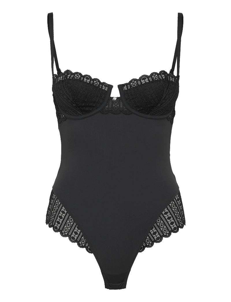 BOSS - BODYSUIT_GUIPURE - besondere anlässe - black - 0