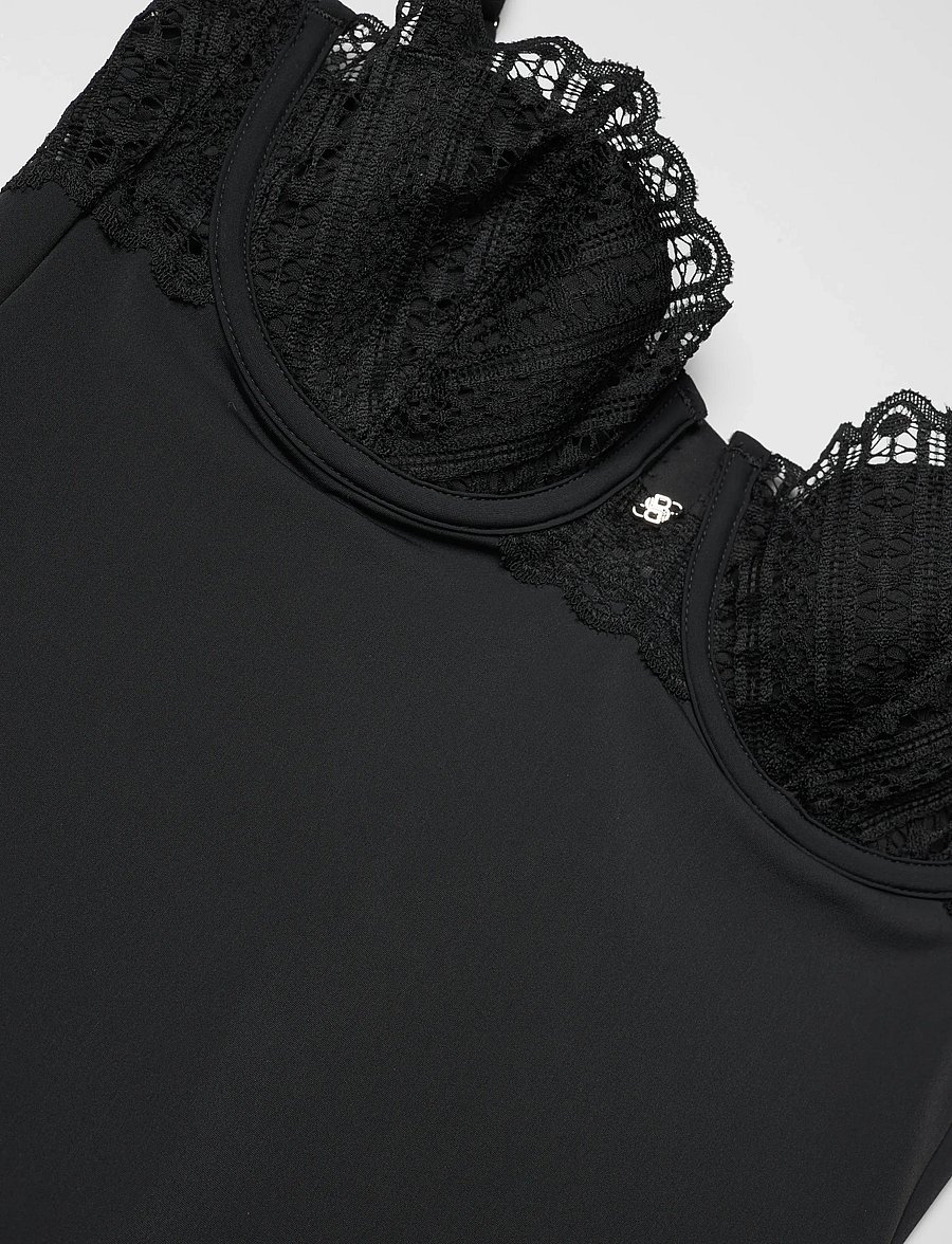 BOSS - BODYSUIT_GUIPURE - særlige begivenheder - black - 2