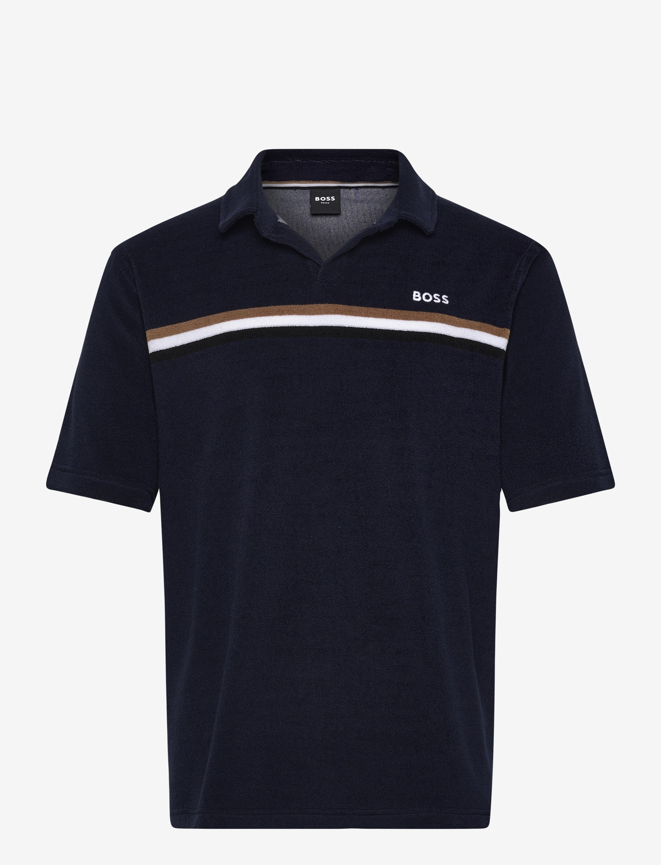 BOSS - Iconic_Polo_Shirt - short-sleeved polos - navy - 0