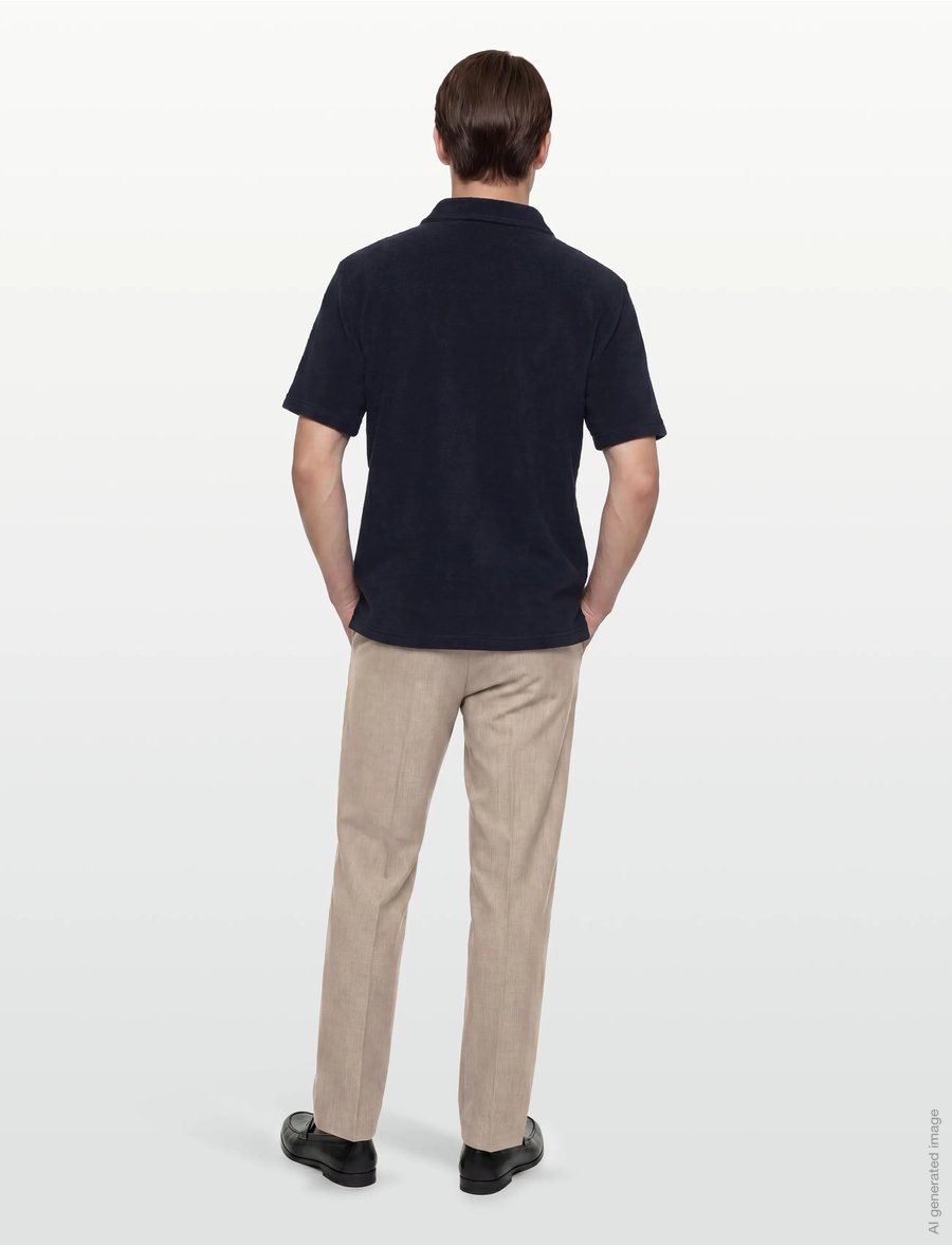 BOSS - Iconic_Polo_Shirt - kurzärmelig - navy - 4