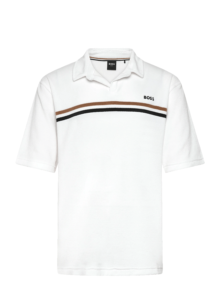 BOSS - Iconic_Polo_Shirt - kurzärmelig - white - 0
