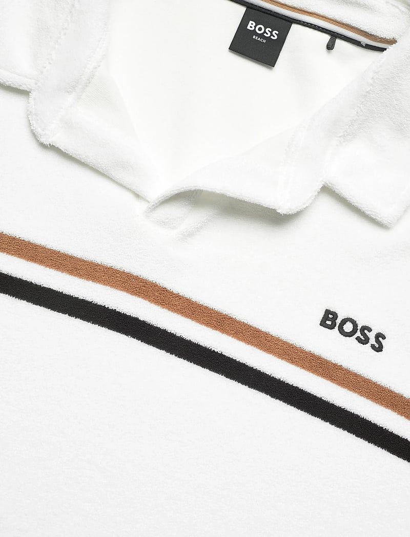 BOSS - Iconic_Polo_Shirt - lühikeste varrukatega polod - white - 2