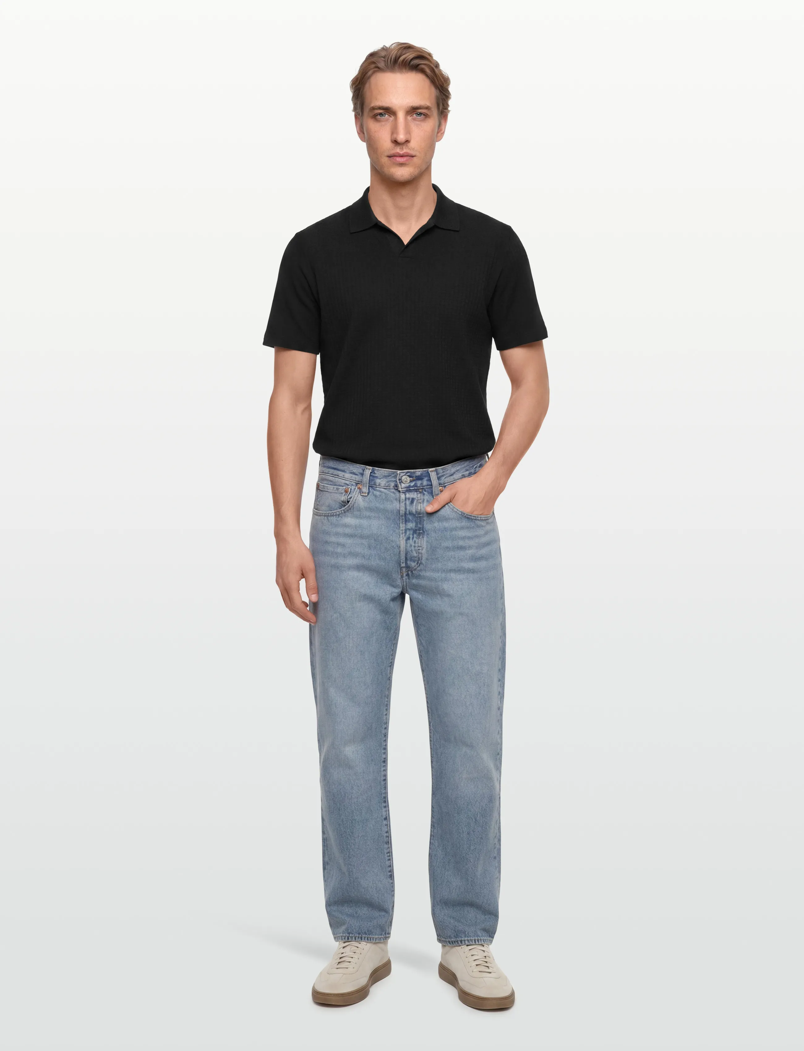 BOSS H-Pye 251 - Polo Shirts - BLACK / black