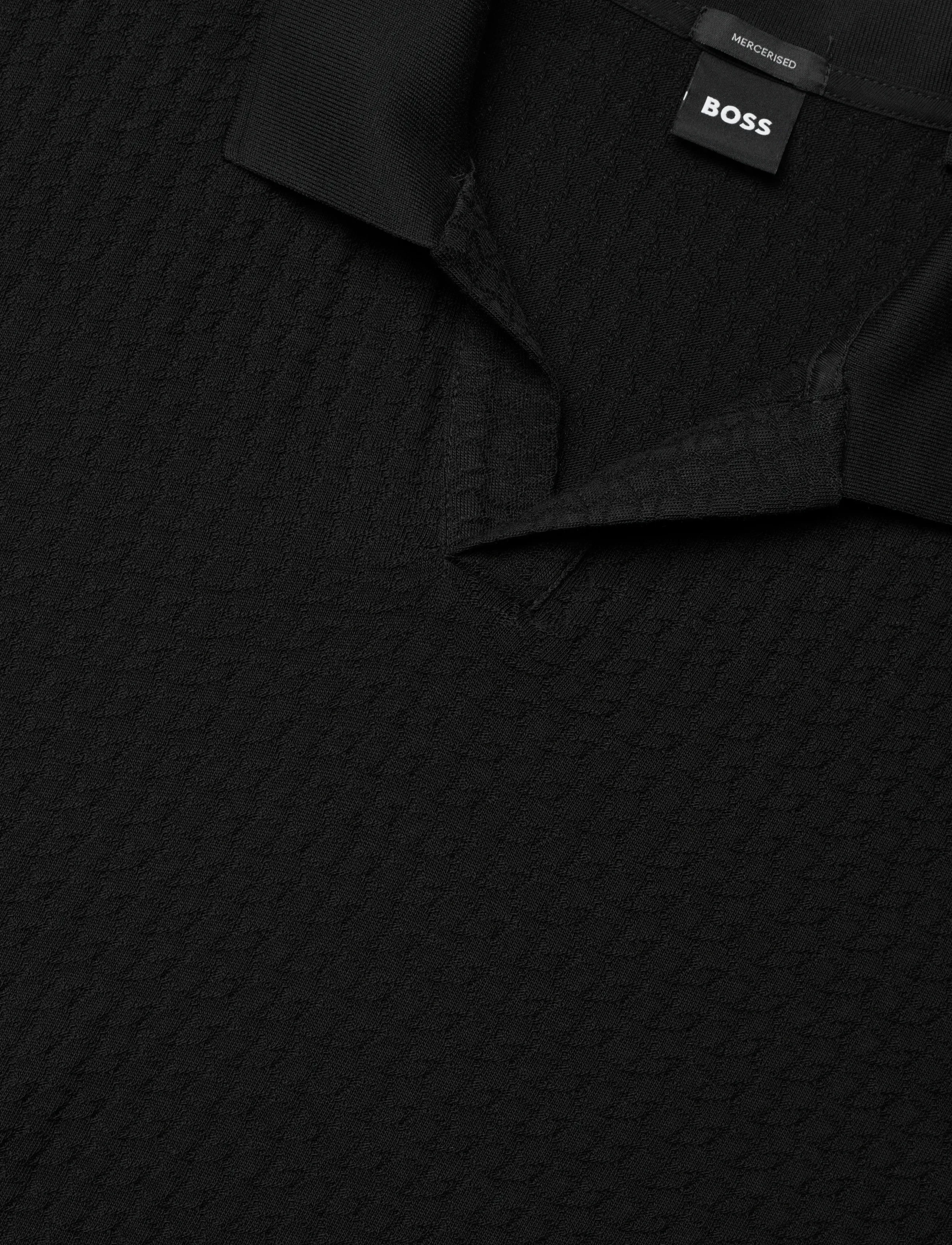 BOSS - H-Pye 251 - lühikeste varrukatega polod - black - 2