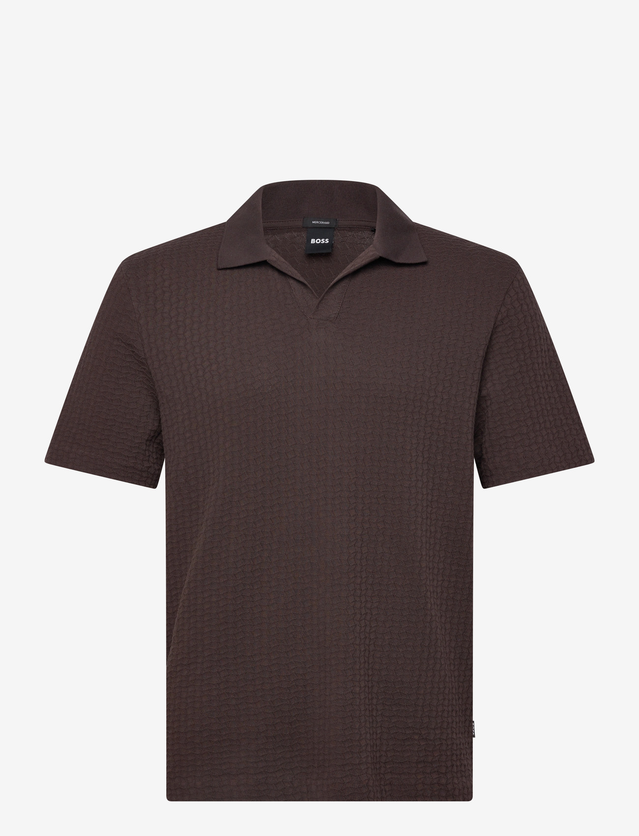 BOSS - H-Pye 251 - kortærmede poloer - dark brown - 1