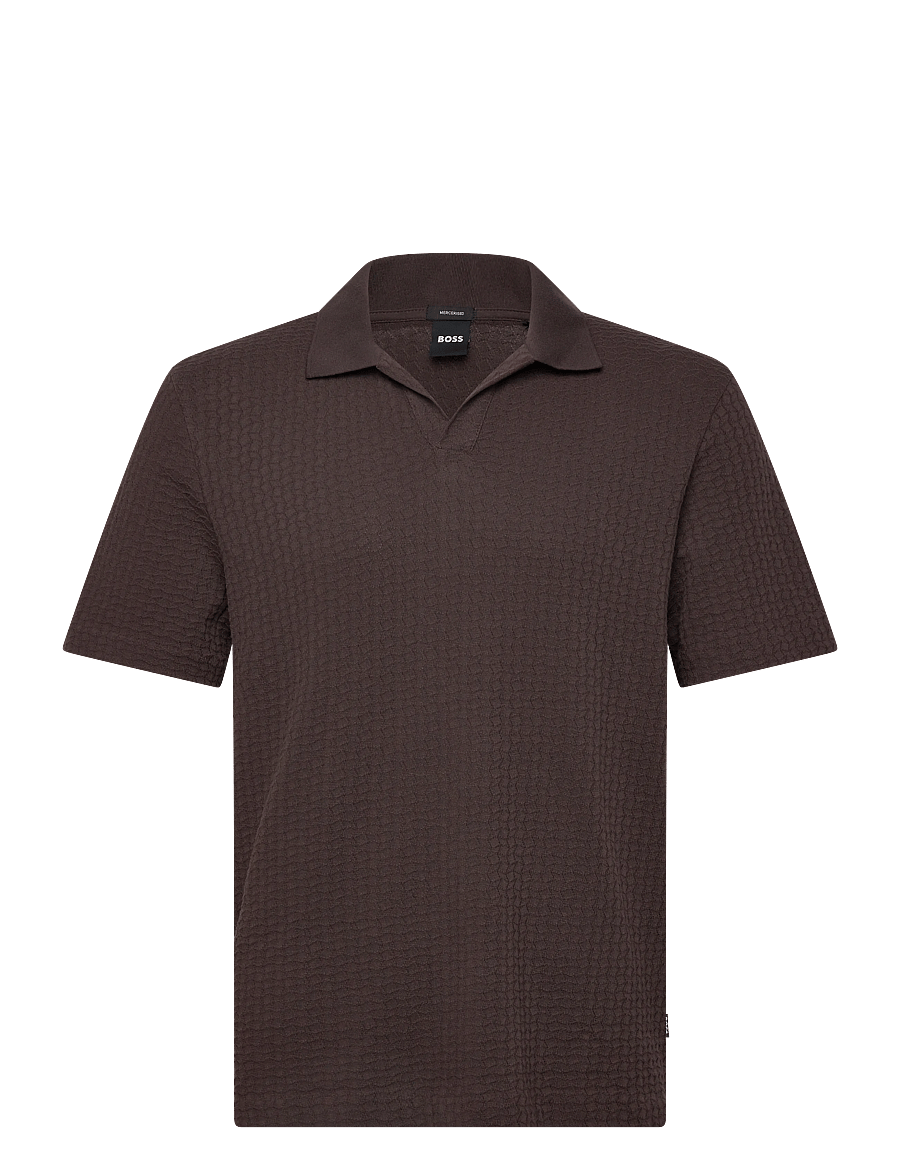BOSS - H-Pye 251 - kurzärmelig - dark brown - 1