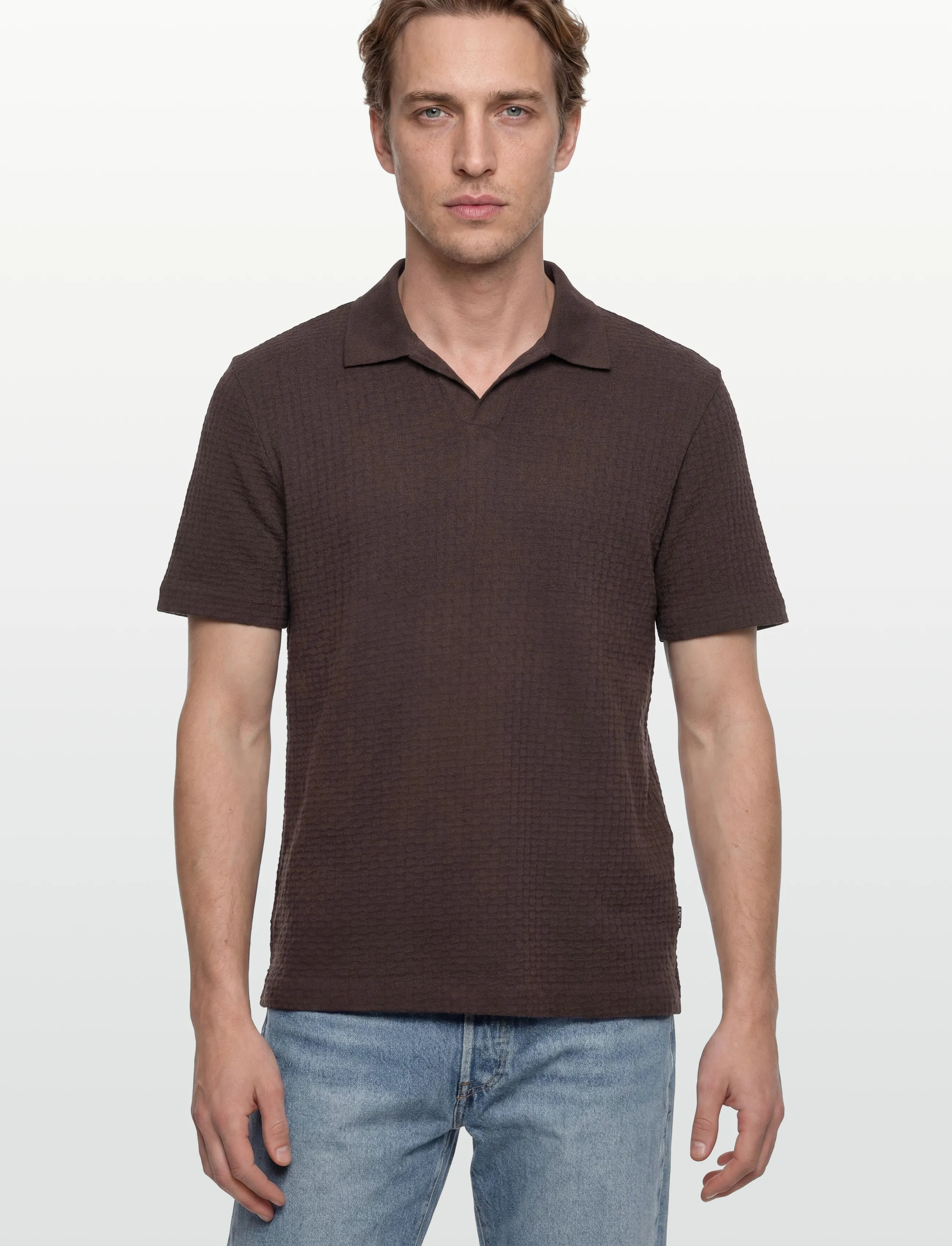 BOSS - H-Pye 251 - krótki rękaw - dark brown - 3