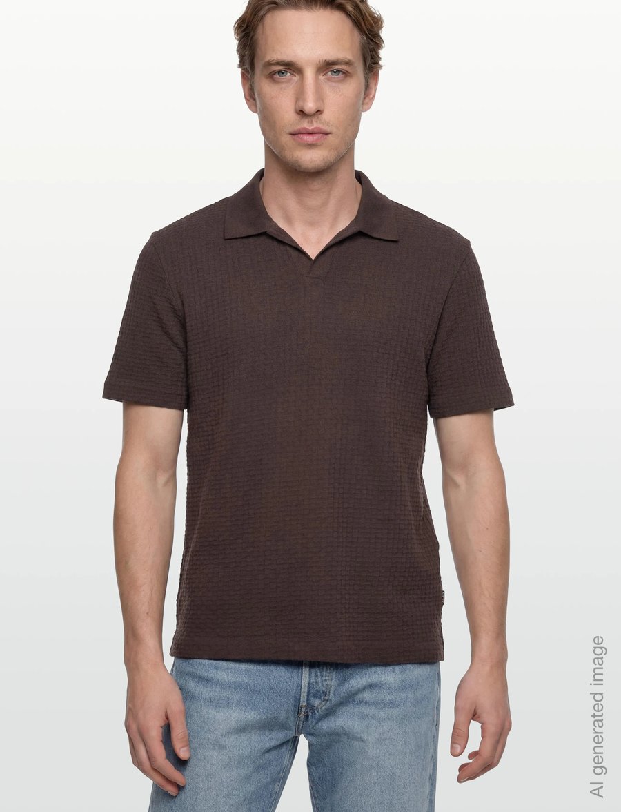 BOSS - H-Pye 251 - kurzärmelig - dark brown - 3