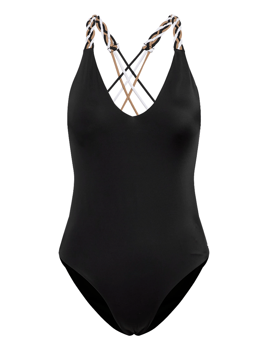 BOSS - SWIMSUIT_BOSS BRAID - badedragter - black - 0
