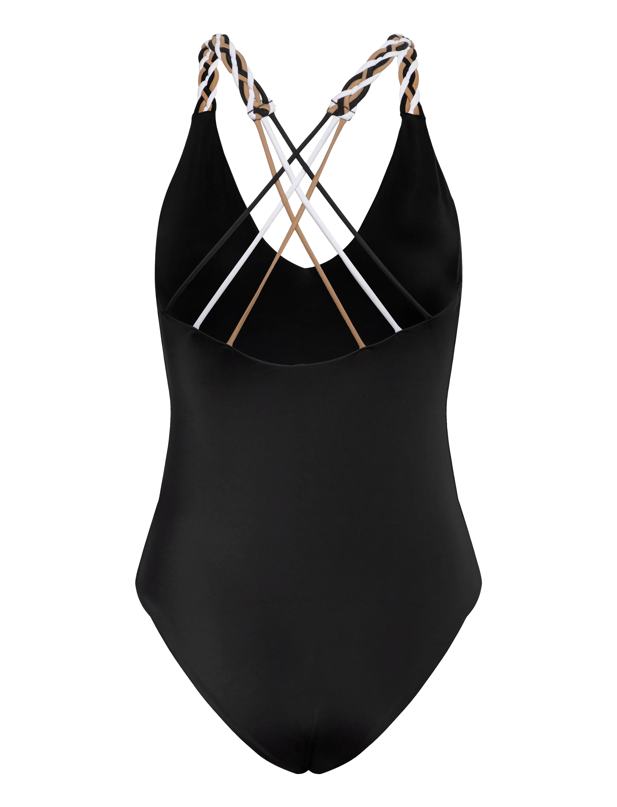 BOSS - SWIMSUIT_BOSS BRAID - badedragter - black - 1
