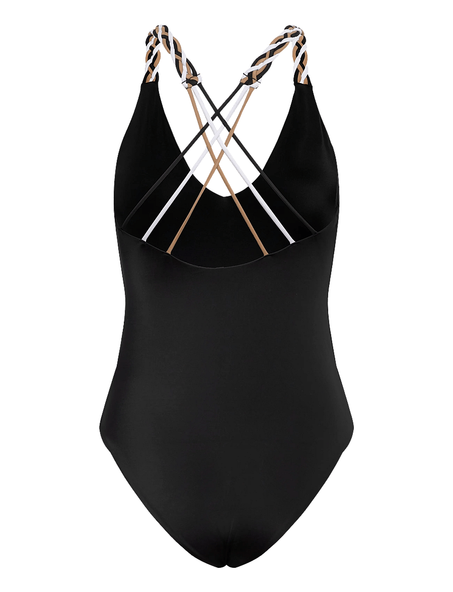 BOSS - SWIMSUIT_BOSS BRAID - badedragter - black - 1