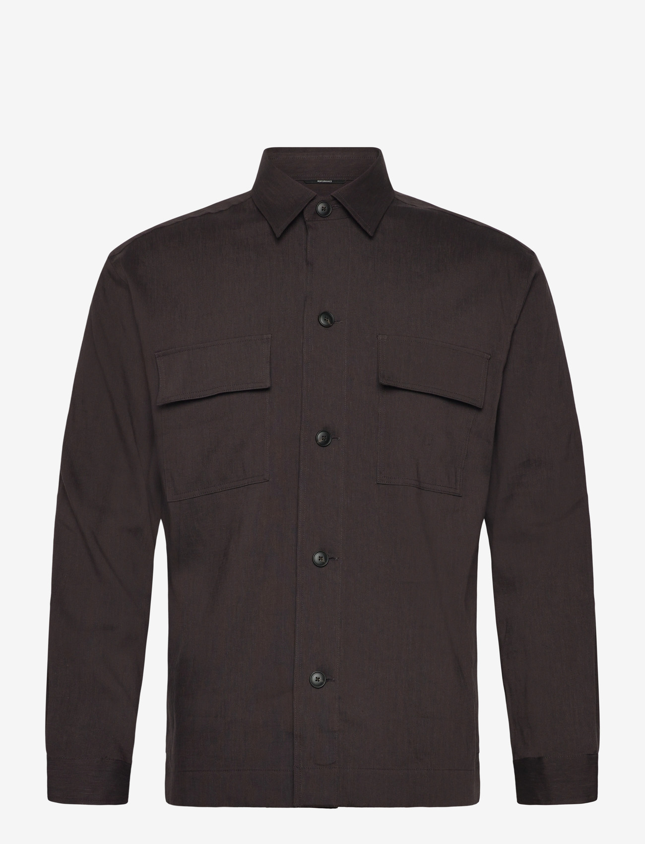 BOSS - P-CAI-K-2P-261 - basic-hemden - dark brown - 0