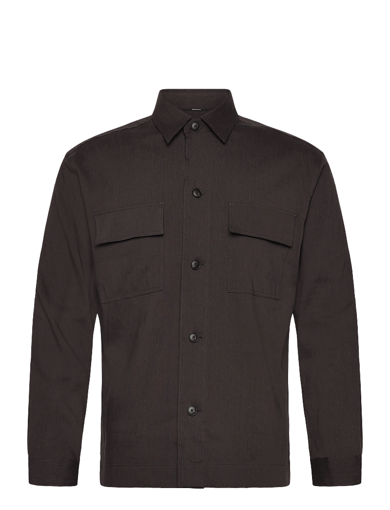 BOSS - P-CAI-K-2P-261 - basic-hemden - dark brown - 0