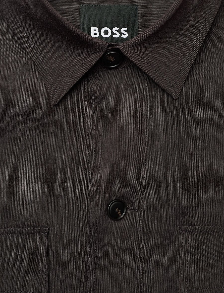 BOSS - P-CAI-K-2P-261 - basic-hemden - dark brown - 2