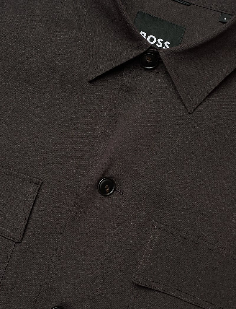 BOSS - P-CAI-K-2P-261 - basic-hemden - dark brown - 3