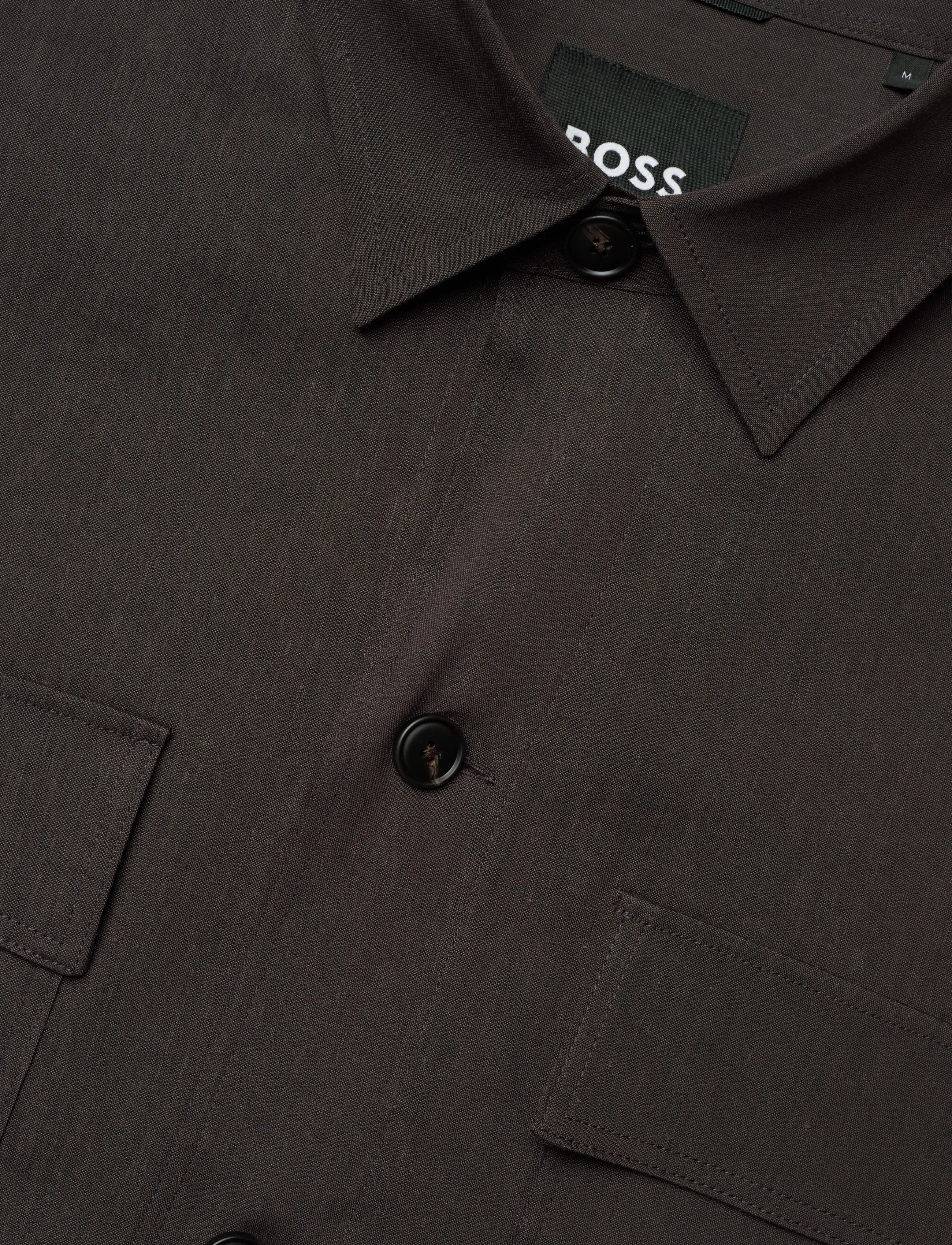 BOSS - P-CAI-K-2P-261 - basic shirts - dark brown - 3