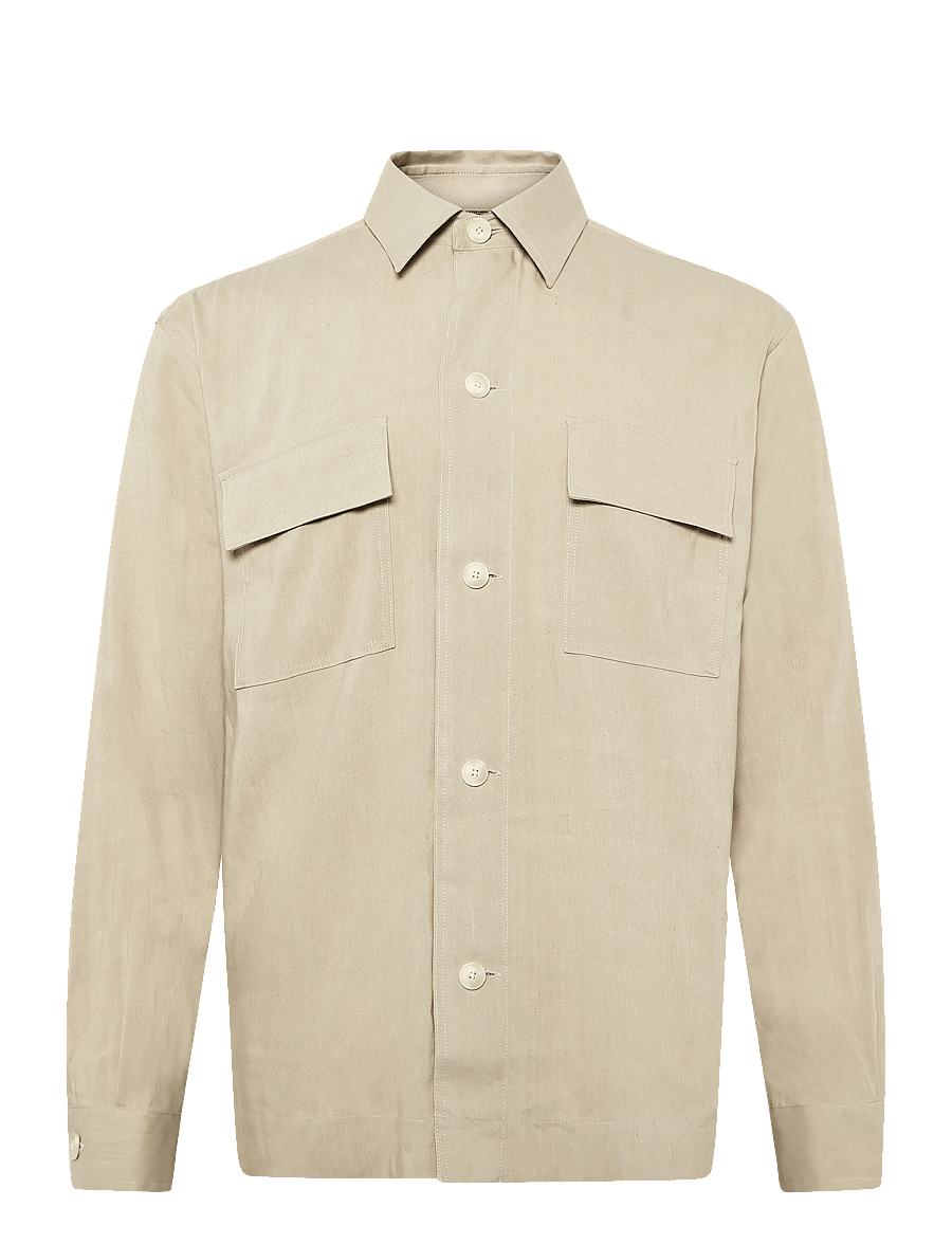 BOSS - P-CAI-K-2P-261 - basic skjorter - open beige - 0