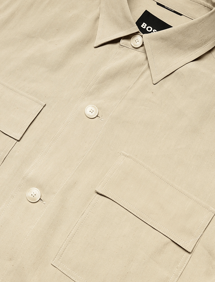 BOSS - P-CAI-K-2P-261 - basic skjorter - open beige - 2