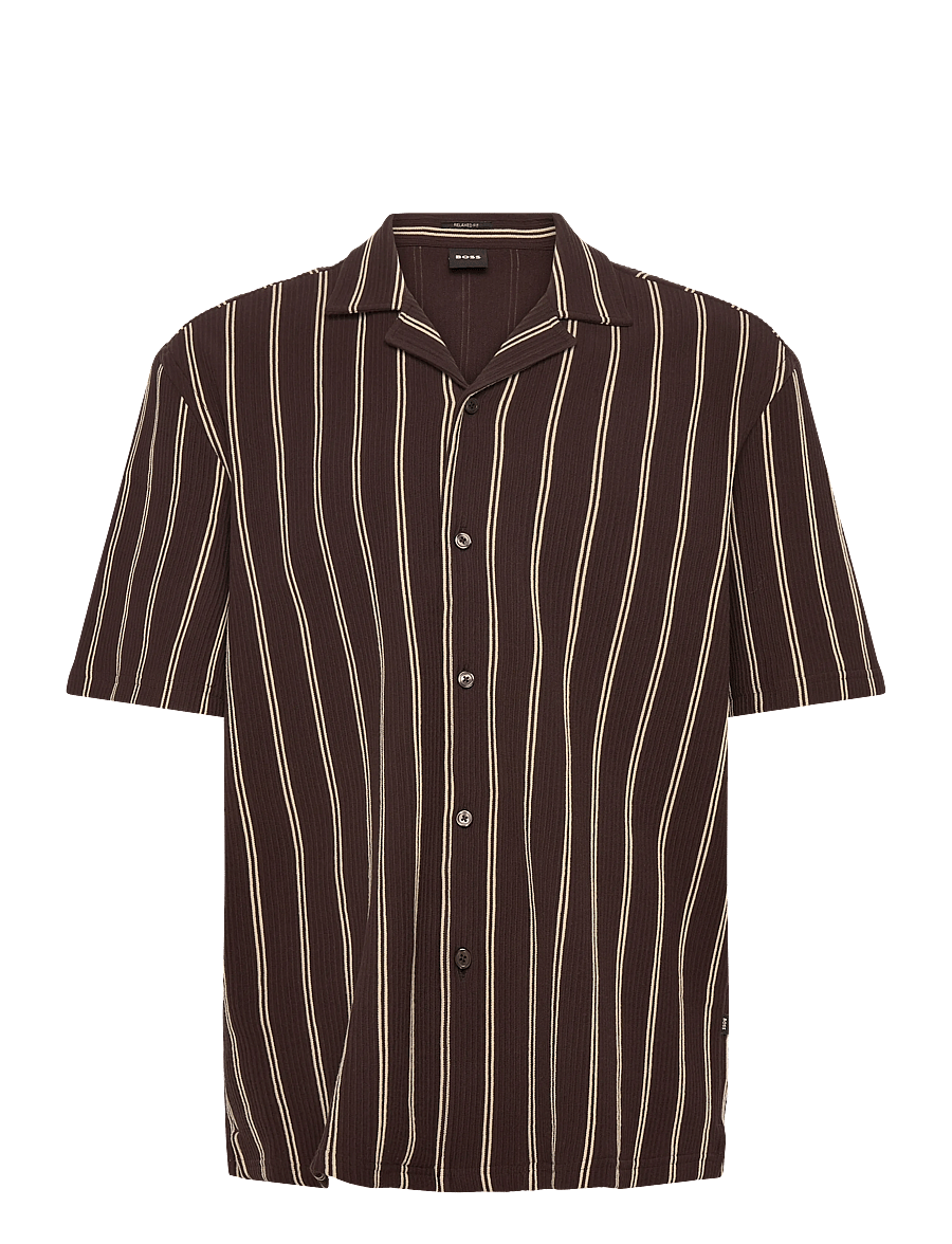 BOSS - C-LARS-CAMP-B-262 - casual hemden - dark brown - 1