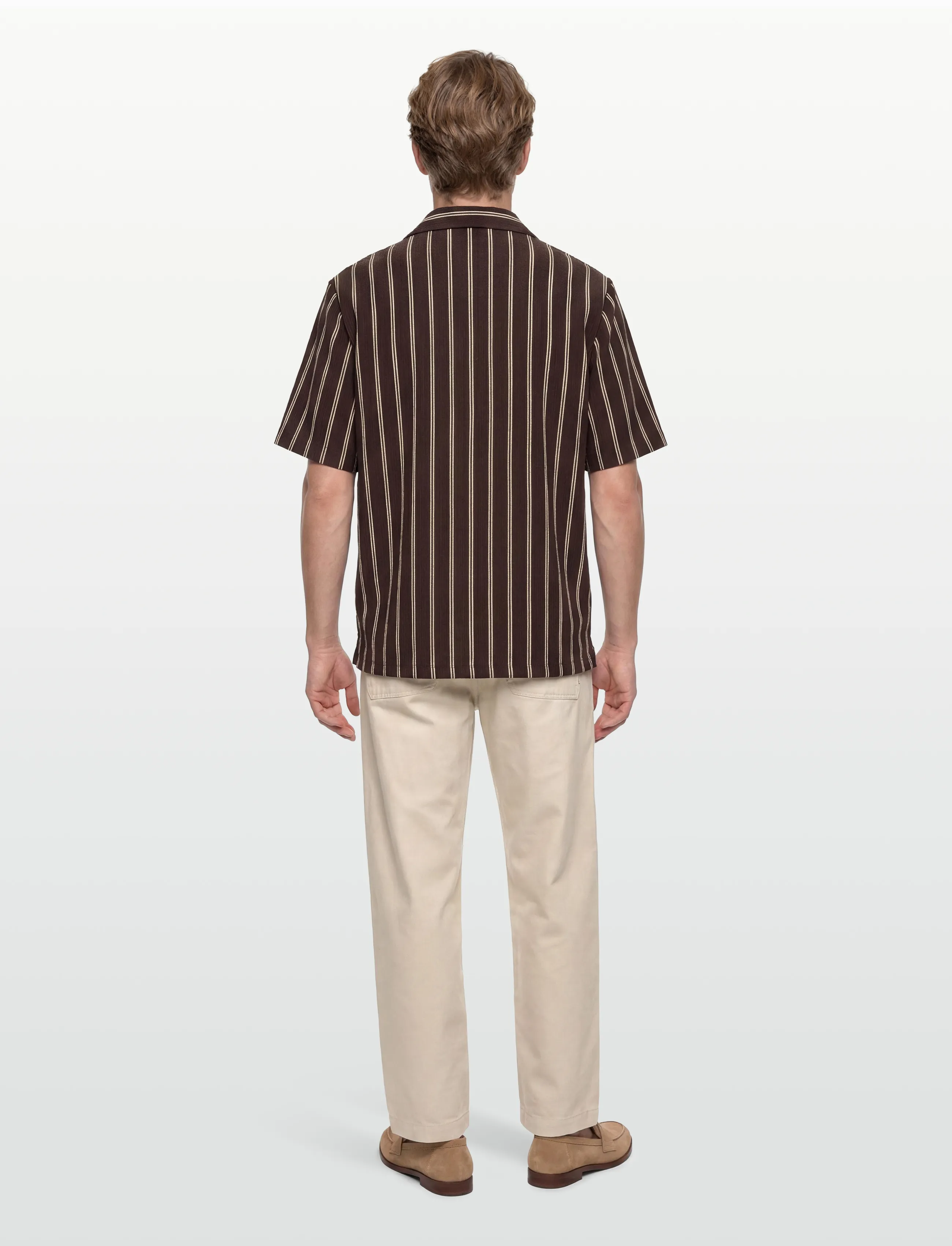 BOSS - C-LARS-CAMP-B-262 - kurzärmelig - dark brown - 4
