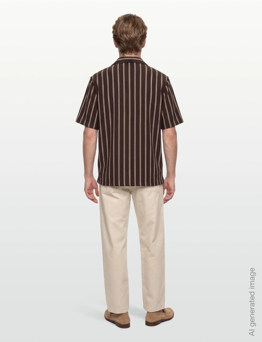BOSS - C-LARS-CAMP-B-262 - casual hemden - dark brown - 4
