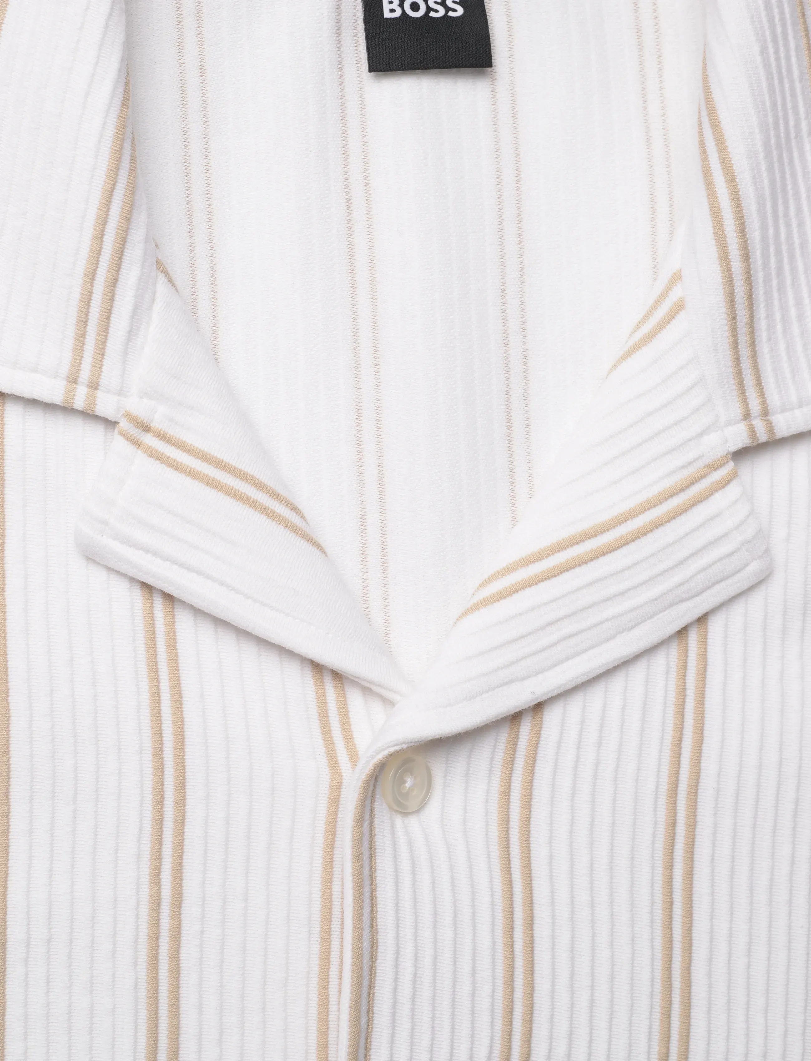 BOSS - C-LARS-CAMP-B-262 - triibulised särgid - open beige - 2