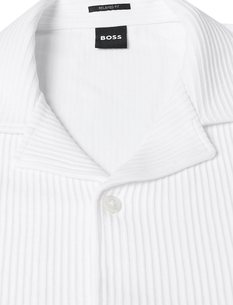 BOSS - C-LARS-CAMP-B-262 - casual hemden - white - 2