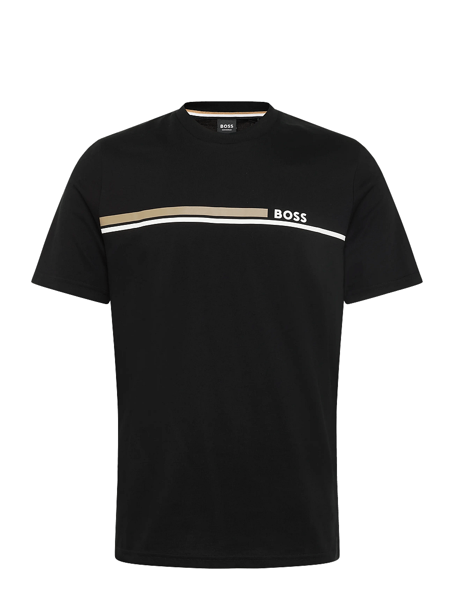 BOSS - Authentic T-Shirt - kurzärmelige t-shirts - black - 1