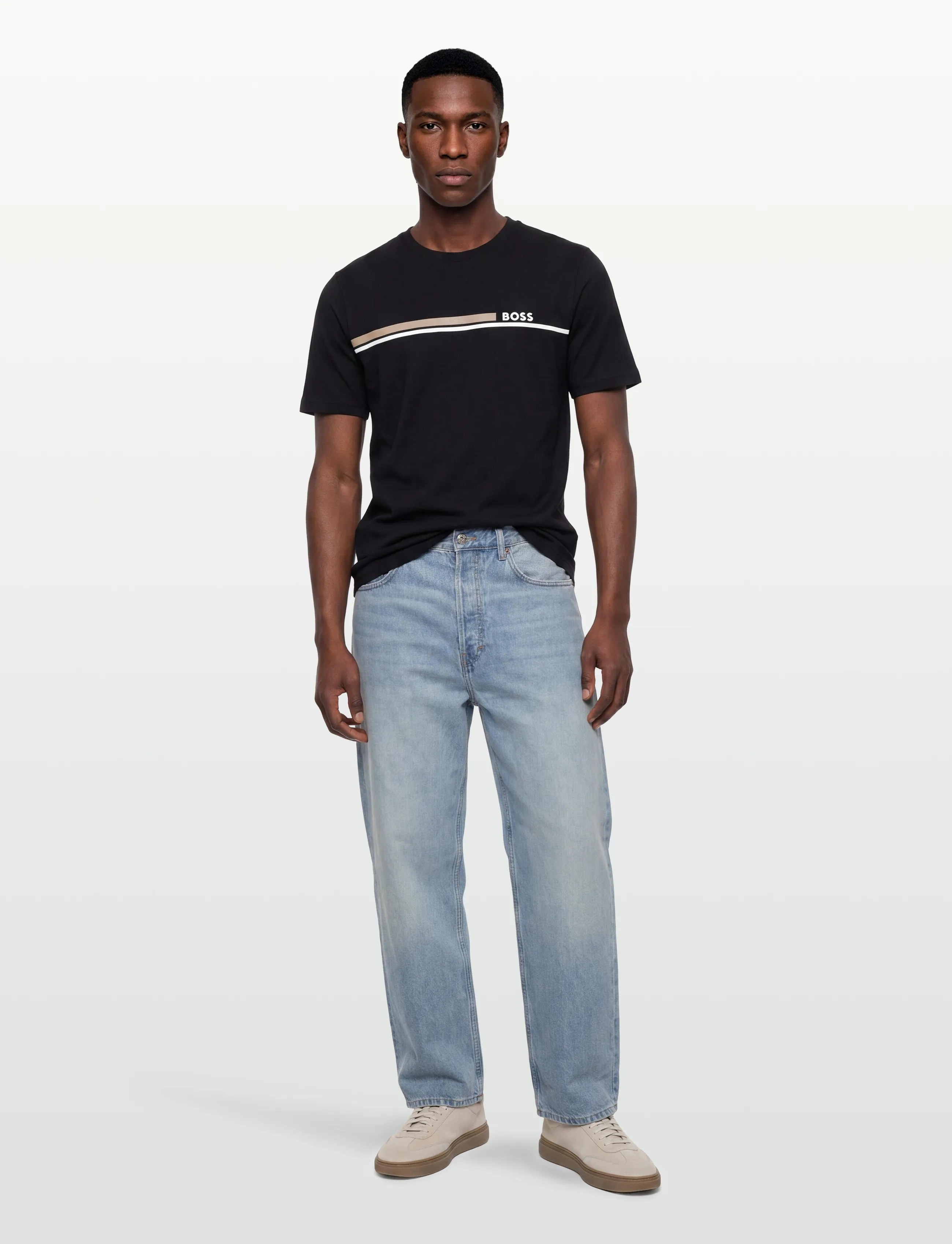 BOSS Authentic T-Shirt - T-Shirts - BLACK / black