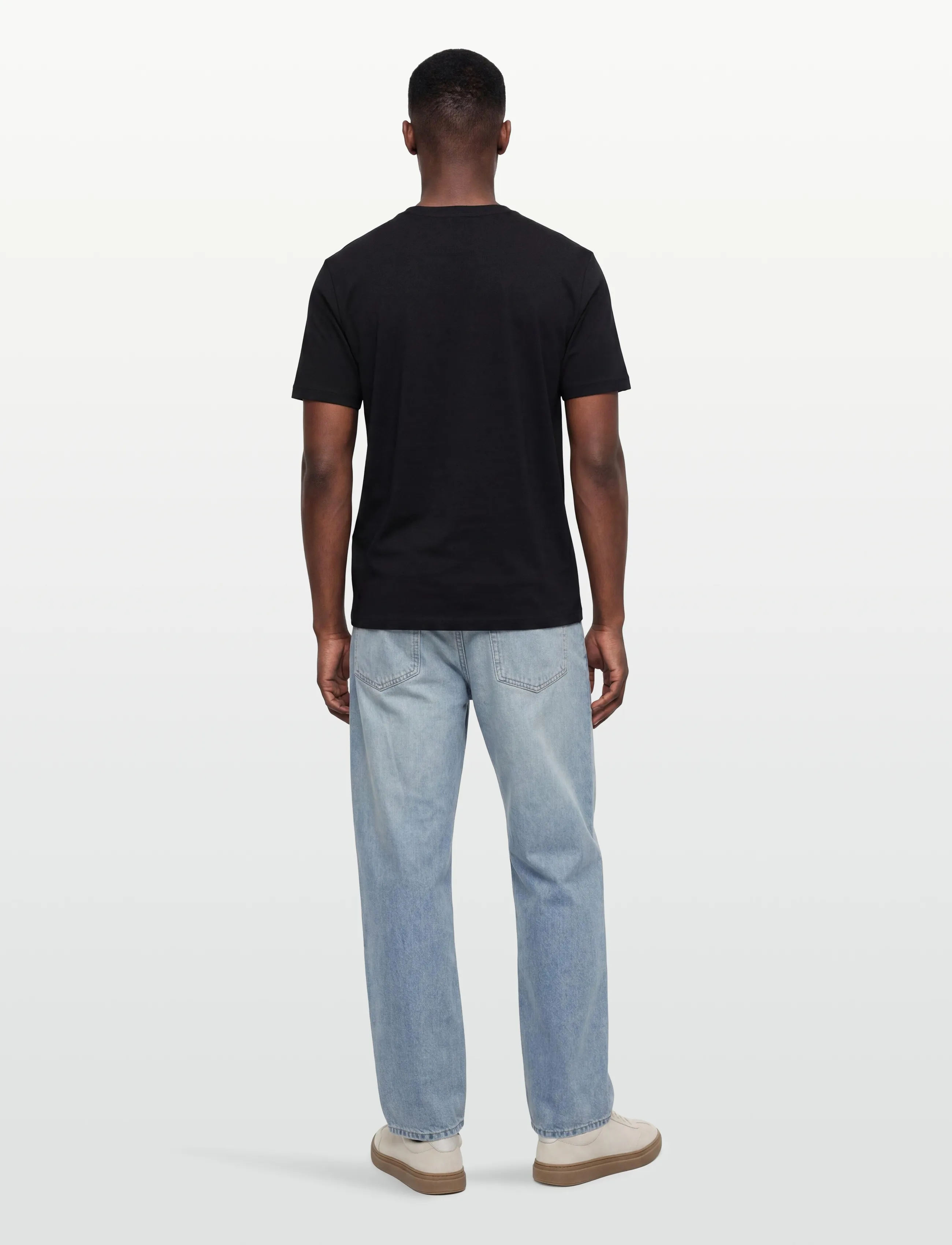 BOSS - Authentic T-Shirt - short-sleeved t-shirts - black - 4