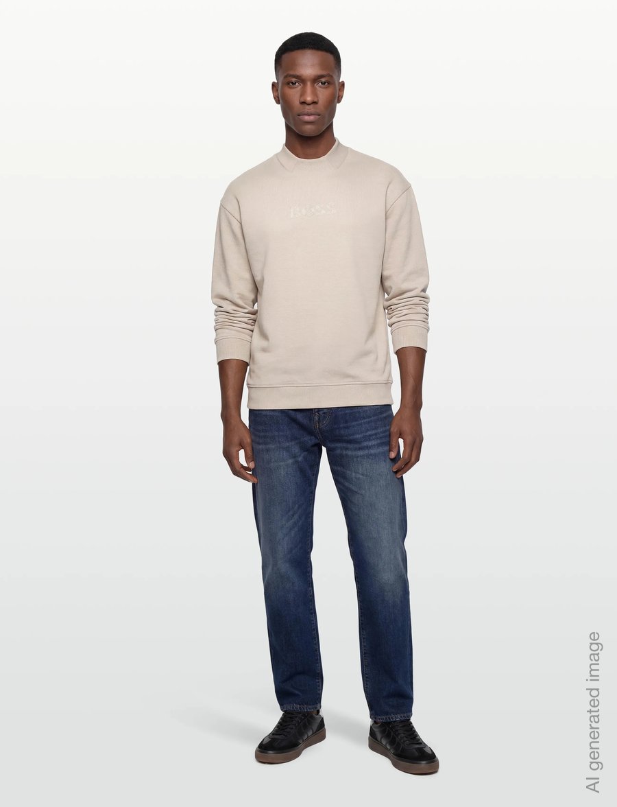 BOSS - Fashion Sweatshirt - dressipluusid - open grey - 0