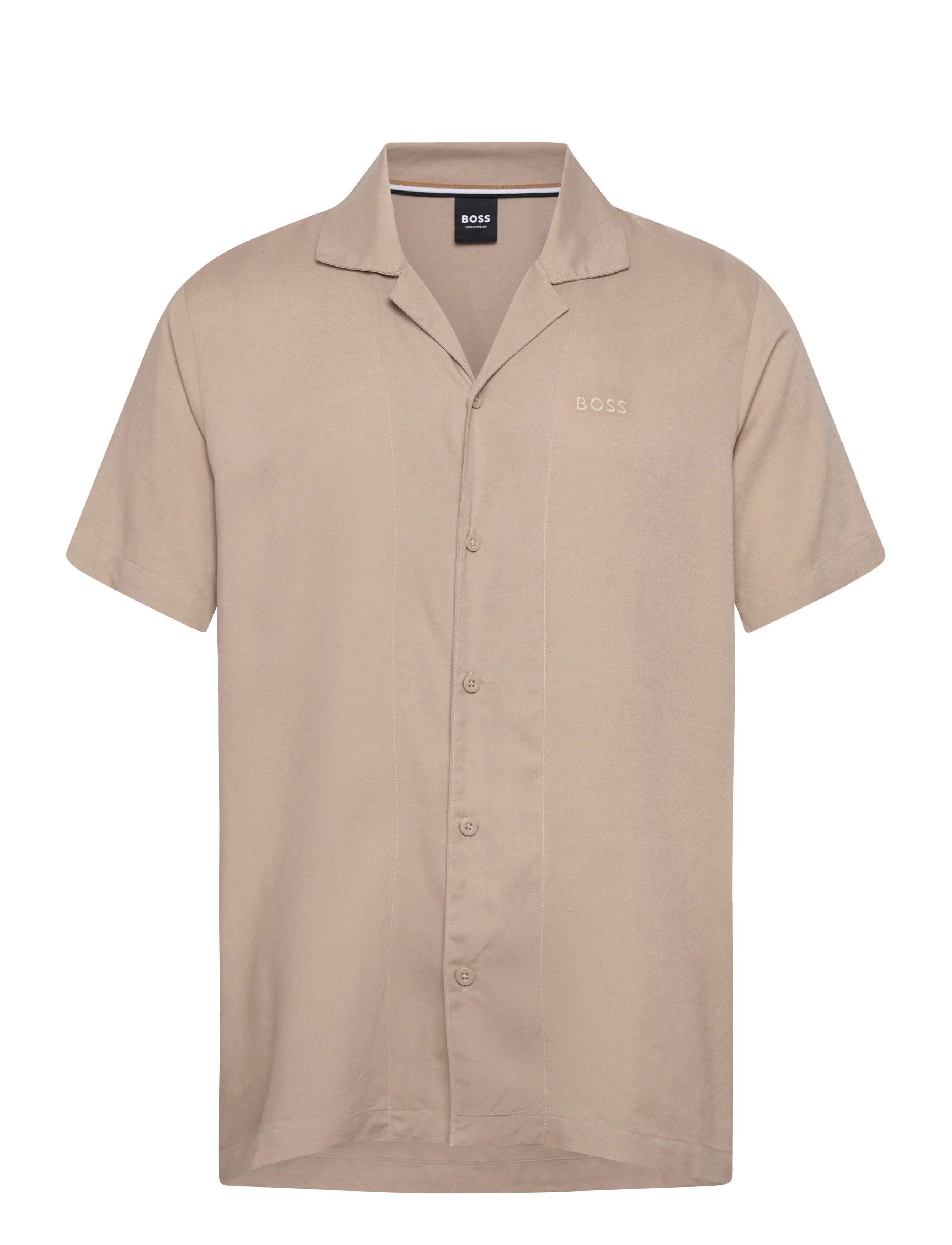 BOSS Fresh Shirt Beige - M - Herren