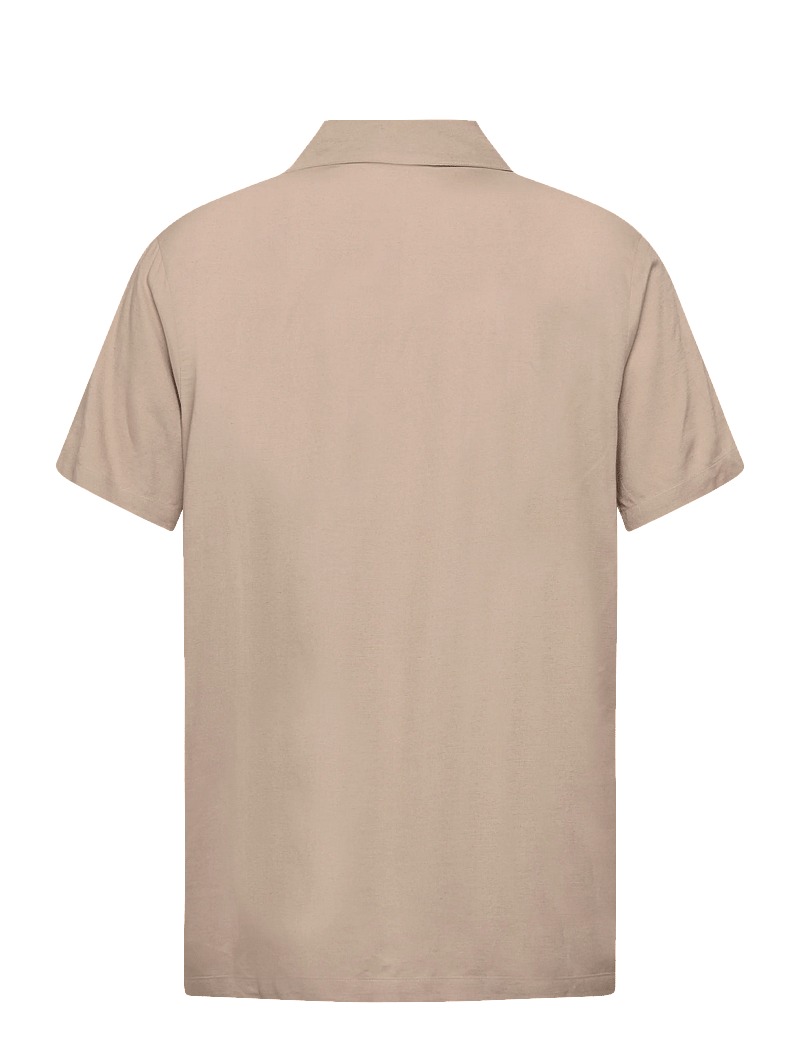 BOSS - Fresh Shirt - kortærmede skjorter - light beige - 1