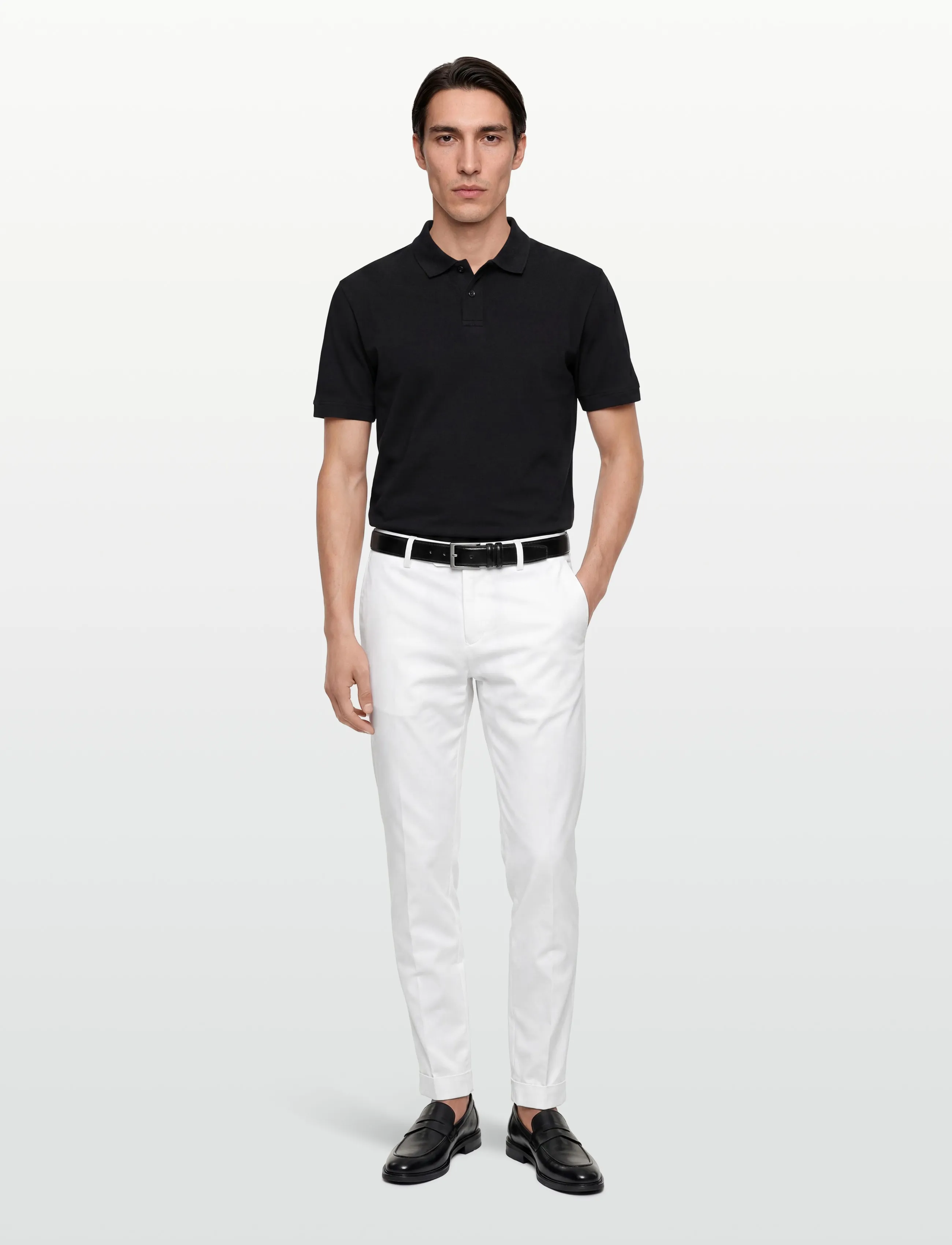BOSS H-Genius-TU-WG-262F - Chinos - WHITE / white