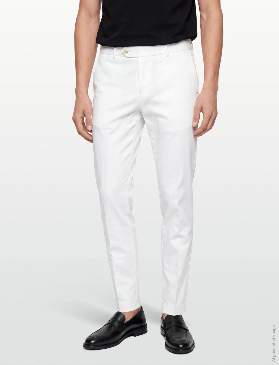 BOSS - H-Genius-TU-WG-262F - chinos - white - 3