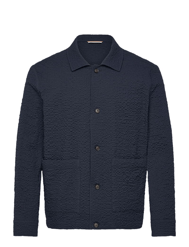 BOSS - C-Carper-Shirt-262F - light jackets - dark blue - 0