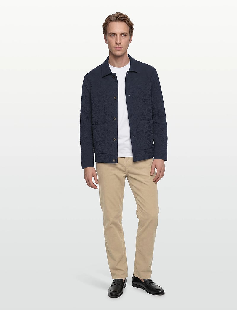 BOSS - C-Carper-Shirt-262F - leichte jacken - dark blue - 0