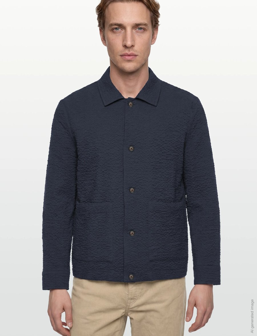BOSS - C-Carper-Shirt-262F - leichte jacken - dark blue - 3