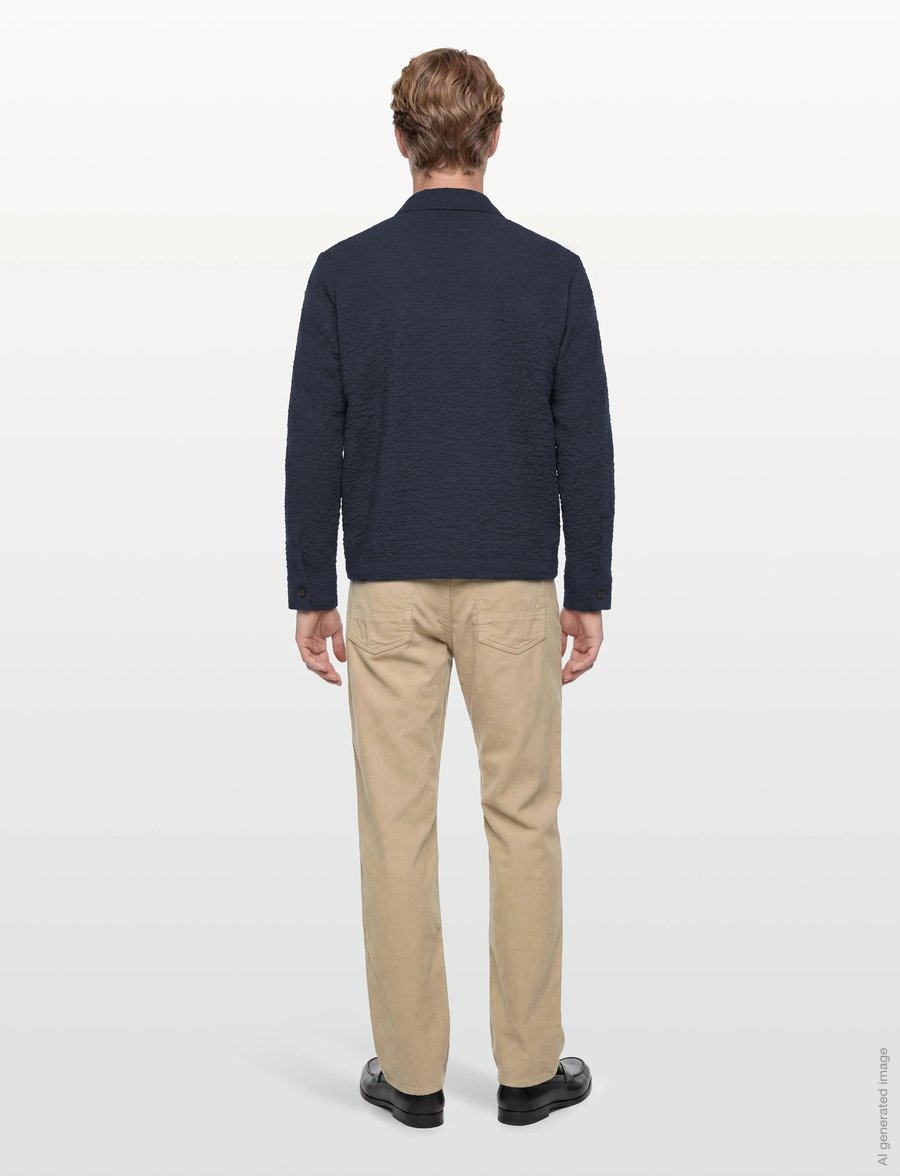 BOSS - C-Carper-Shirt-262F - leichte jacken - dark blue - 4