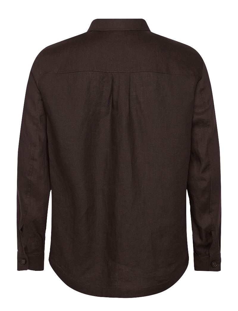 BOSS - C-Carper-OS-262F - basic-hemden - dark brown - 1