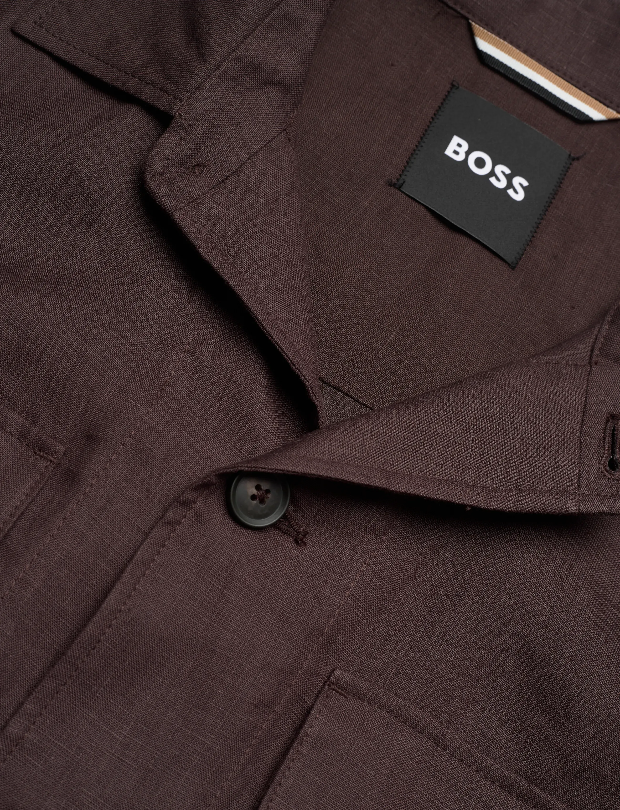 BOSS - C-Carper-OS-262F - basic skjortor - dark brown - 2