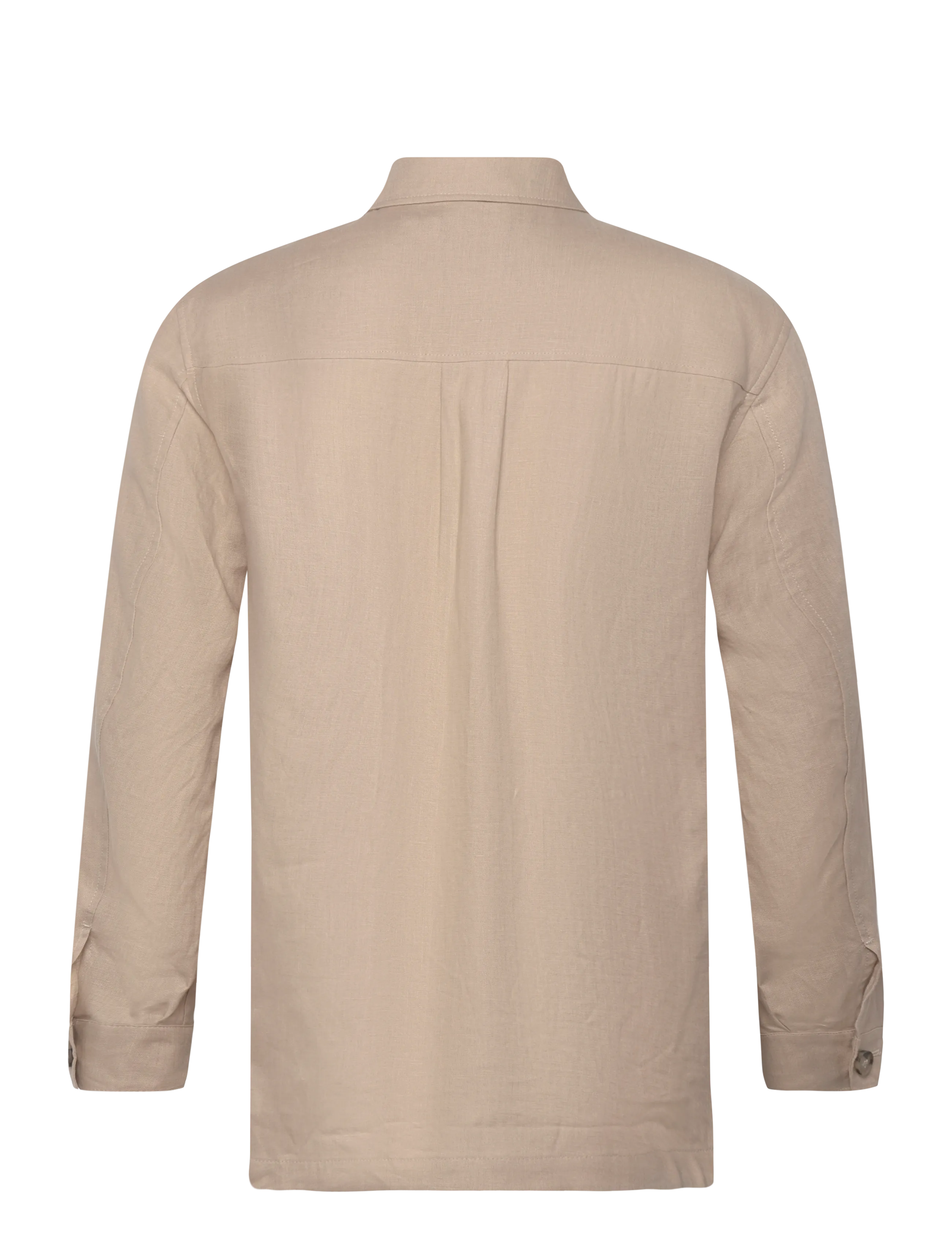 BOSS - C-Carper-OS-262F - hørskjorter - open beige - 2