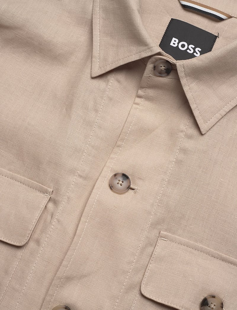 BOSS - C-Carper-OS-262F - basic-hemden - open beige - 2