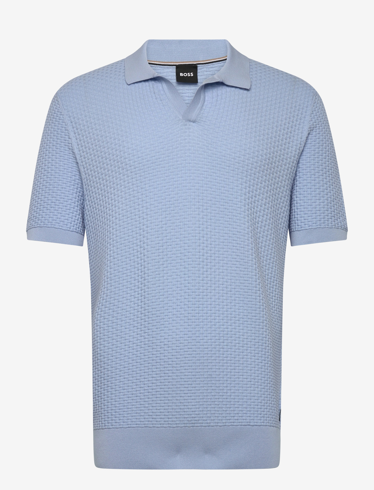 BOSS - H-Natalo - stickade pikéer - light/pastel blue - 0