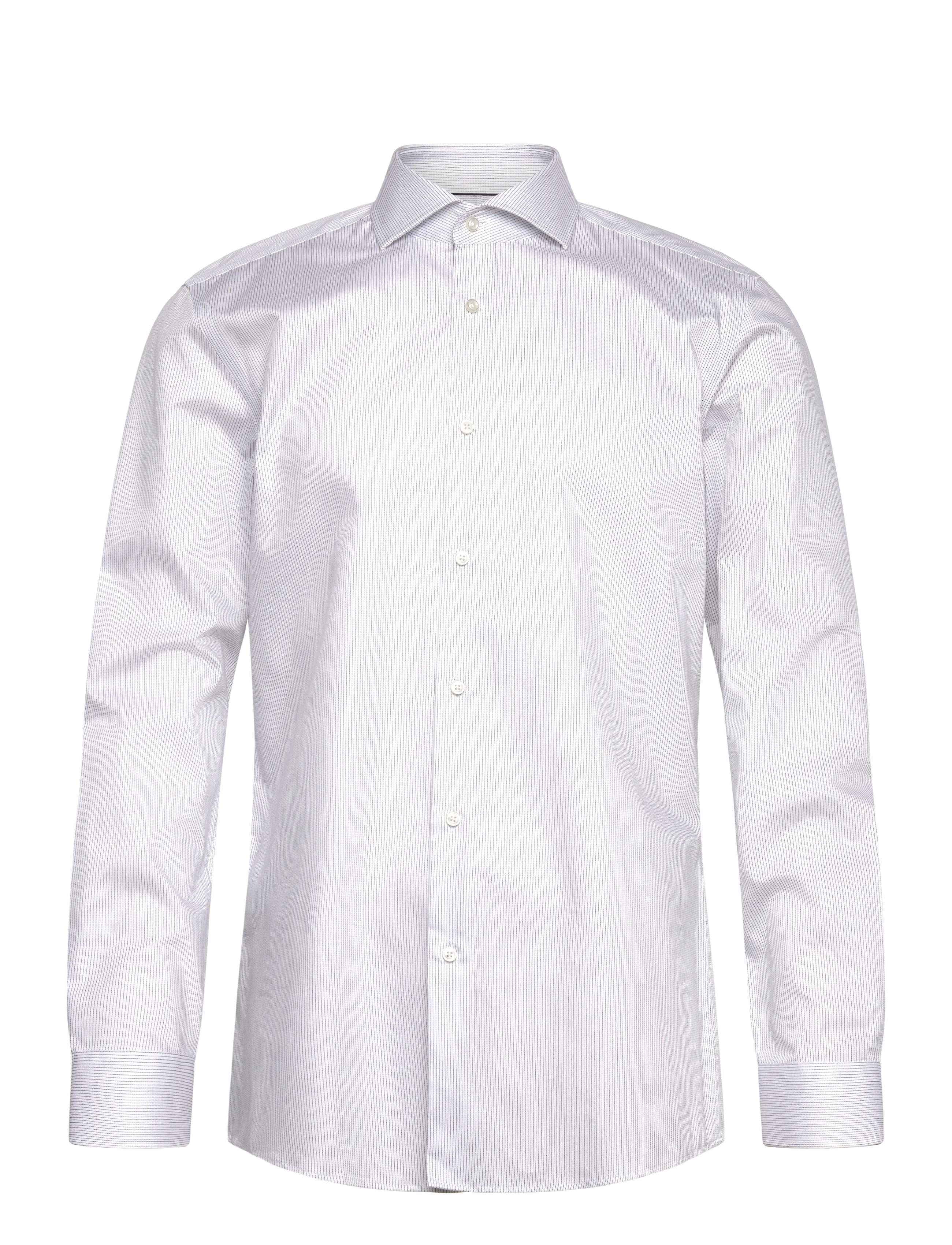 BOSS H-HANK-SP-B1-C1-261 - Skjorter - DARK BLUE / white