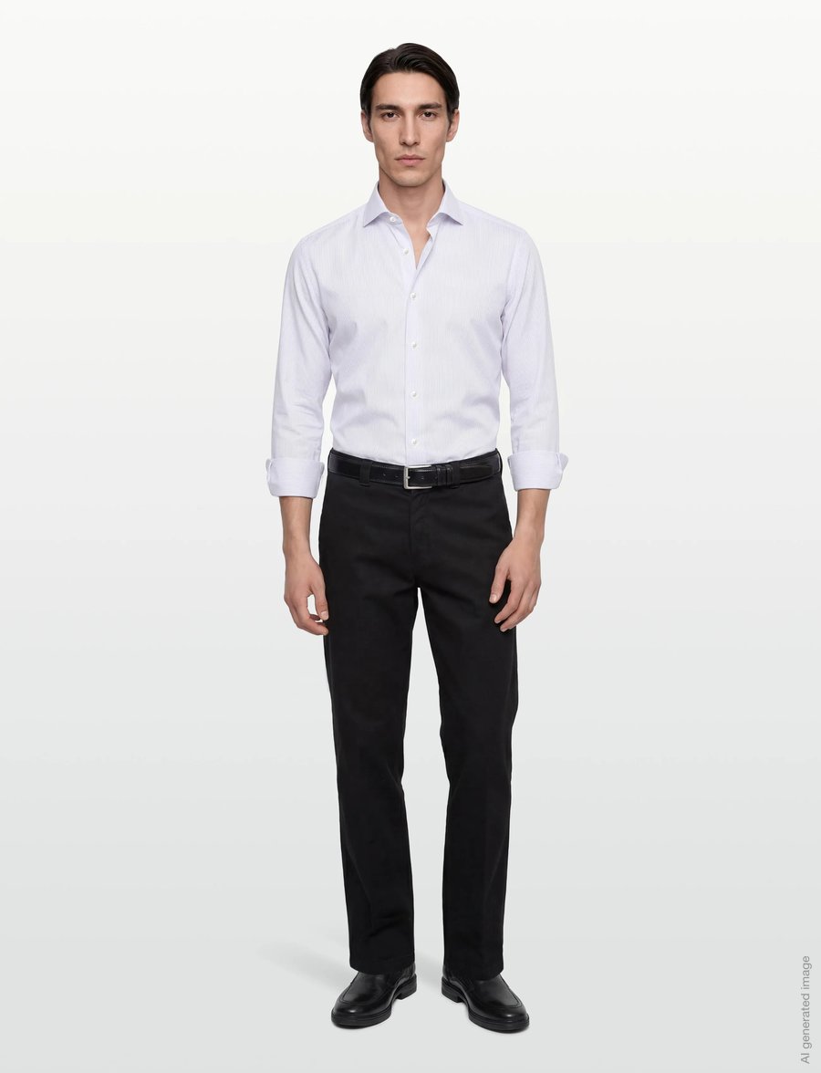 BOSS - H-HANK-SP-B1-C1-261 - gestreifte hemden - light/pastel blue - 0