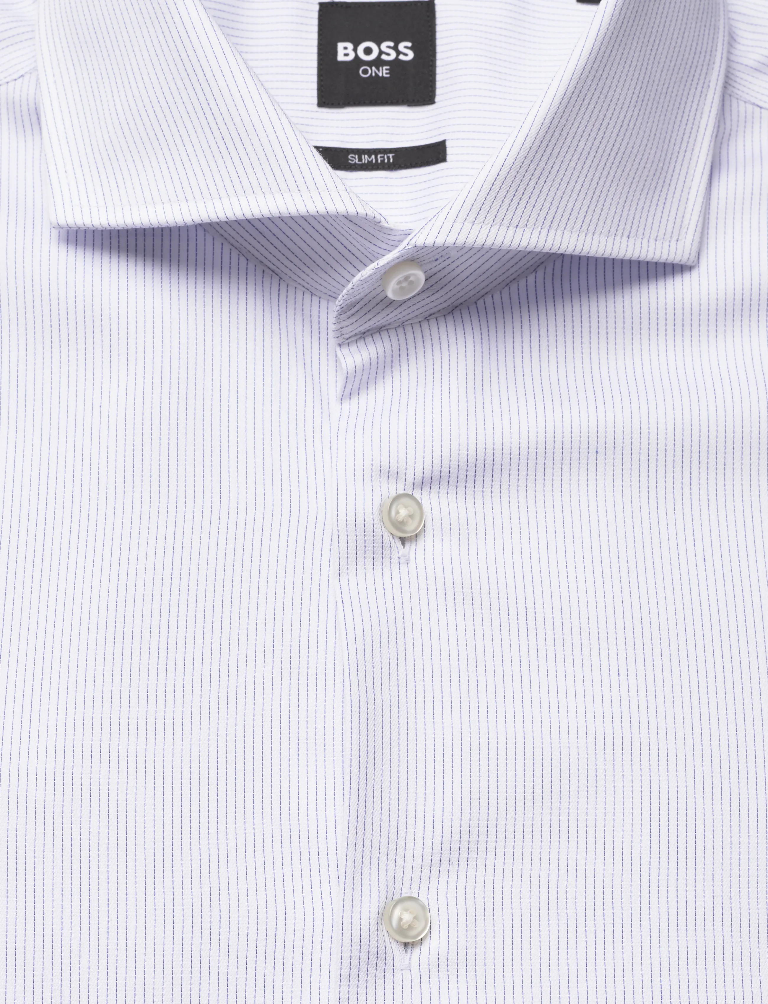 BOSS - H-HANK-SP-B1-C1-261 - striped shirts - light/pastel blue - 5