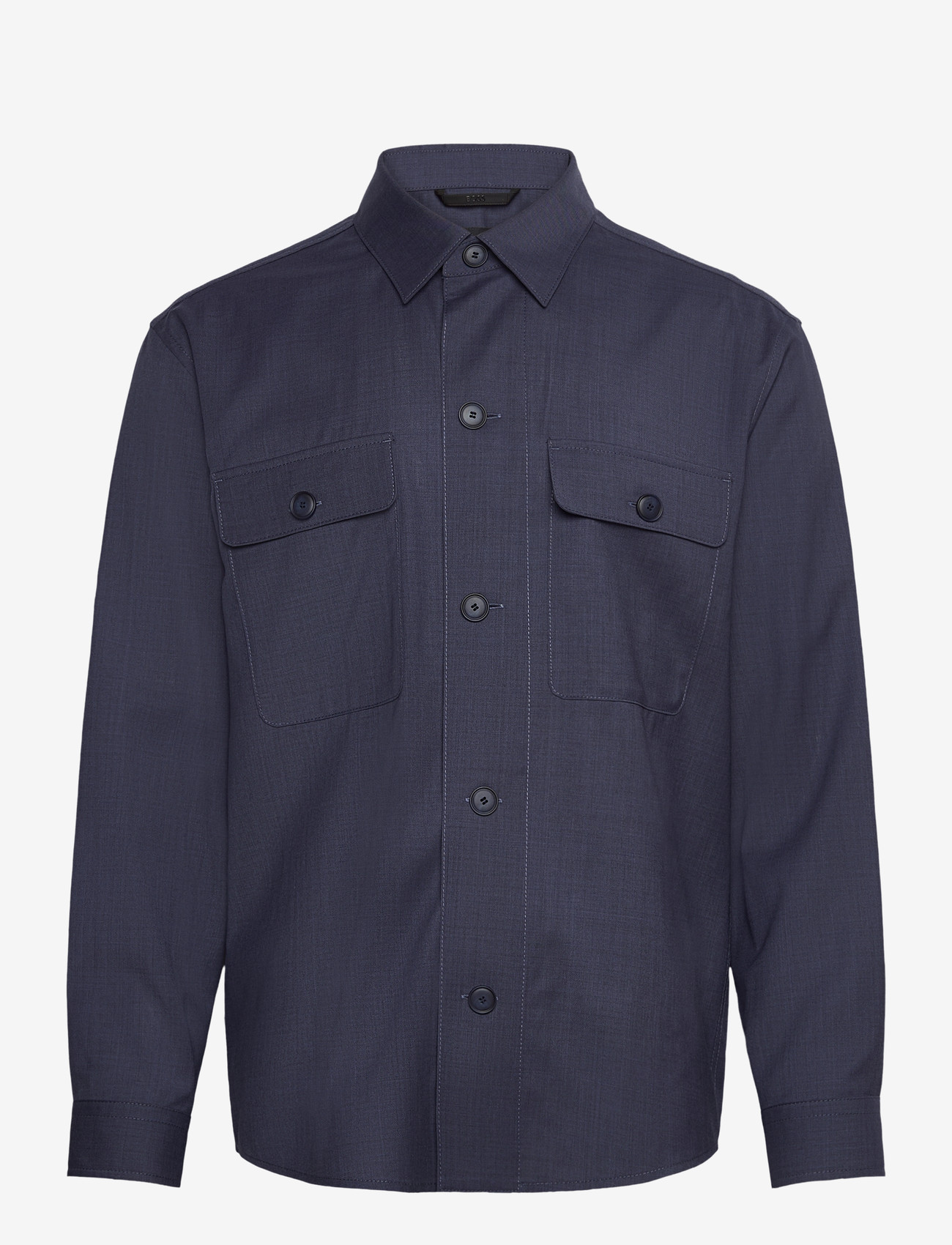 BOSS - P-Carper-OS-WG-262 - wool jackets - open blue - 0