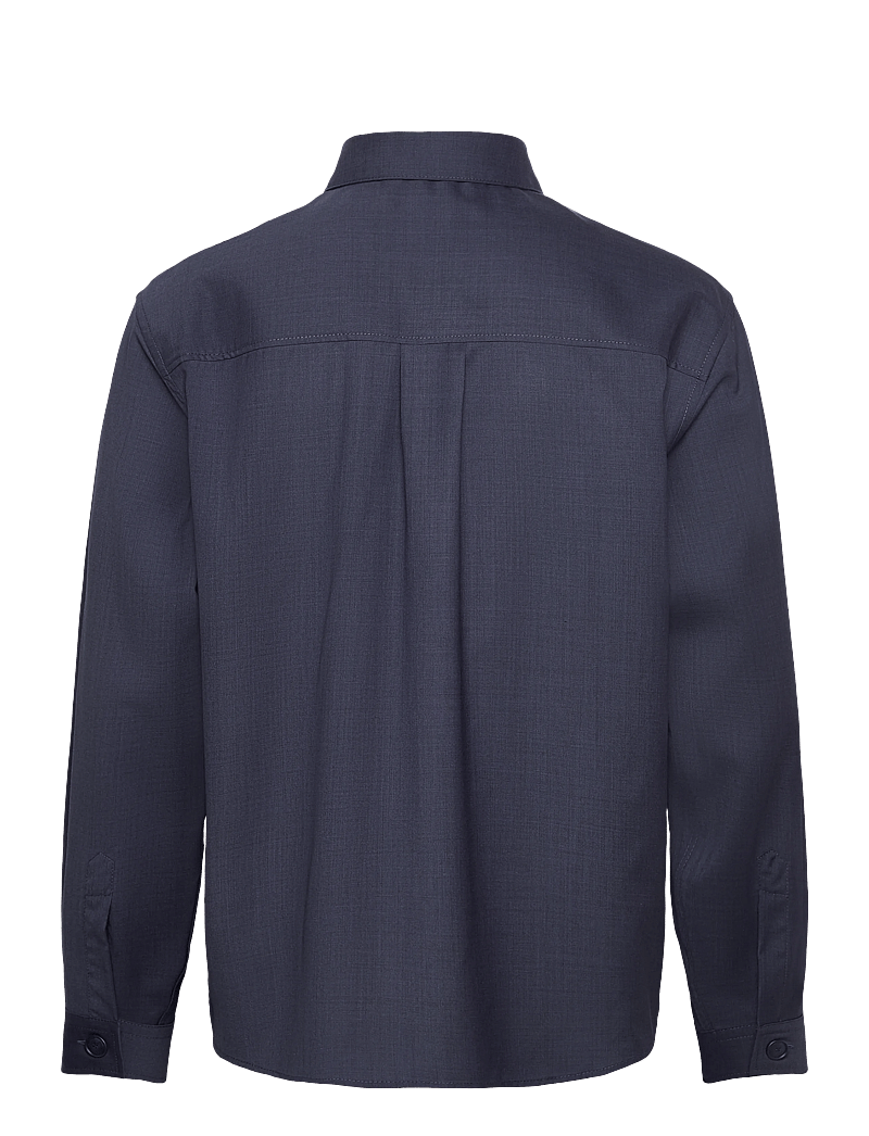 BOSS - P-Carper-OS-WG-262 - wool jackets - open blue - 1